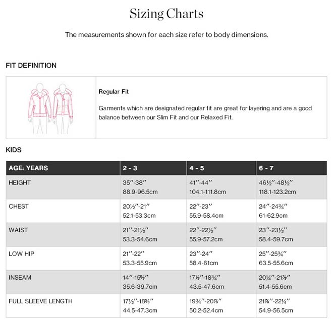 Size Guide