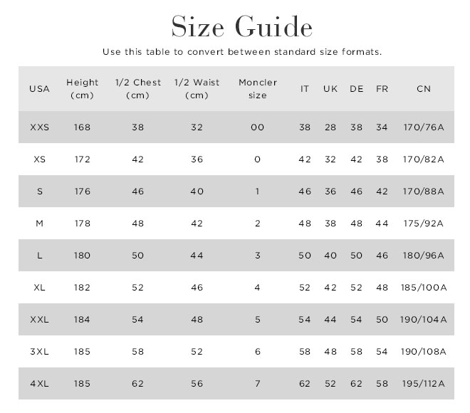 Size Guide